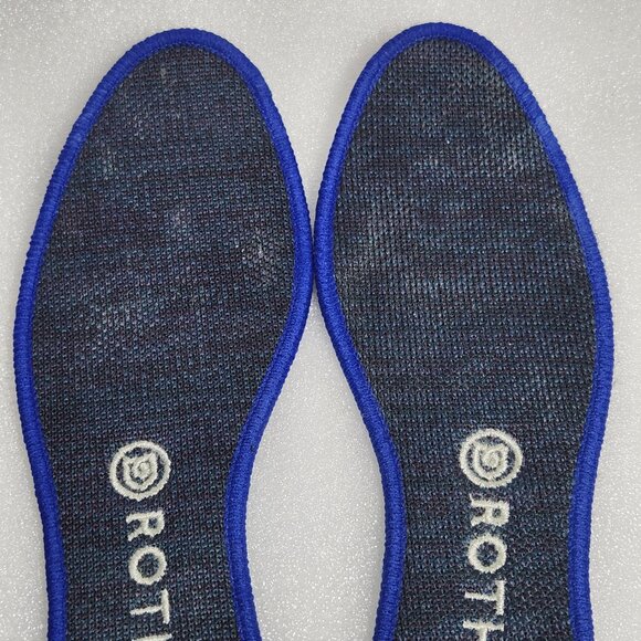 Rothy's Navy Blue Heather Loafer Size W8.5 - Picture 9 of 14